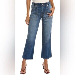 Hudson Jeans Remi Crop Flare Straight Leg 33x26 Plus Size Petite Friendly